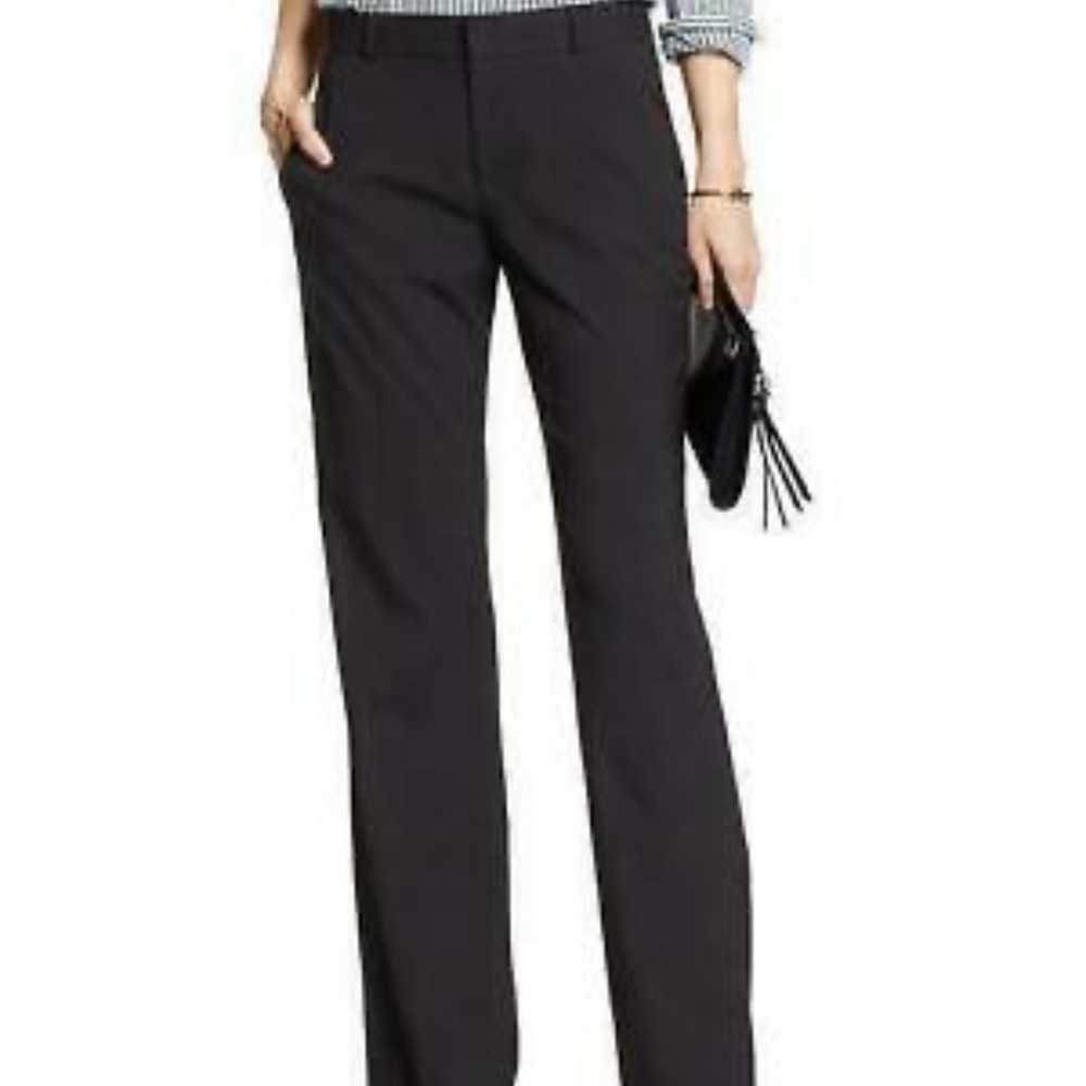 Banana republic 16 short Jackson fit straight leg black pants br